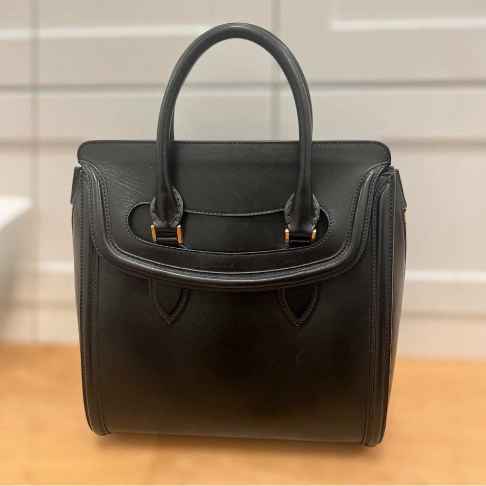 Alexander McQueen Heroine Leather Tote